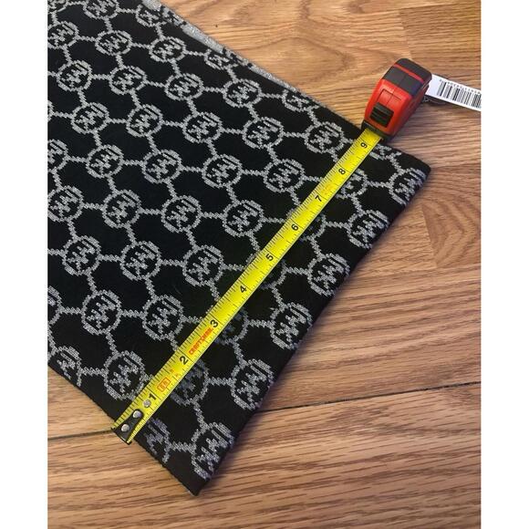 Michael Kors Black & Silver Winter Scarf - Picture 3 of 5